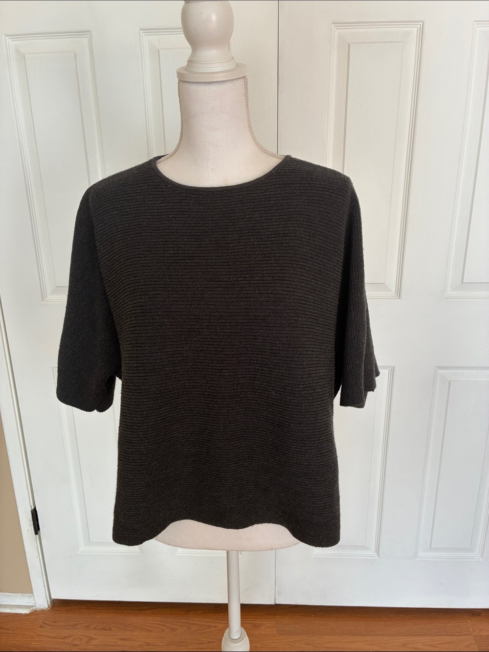 COS kimono cape style sweater pullover oversized cropped